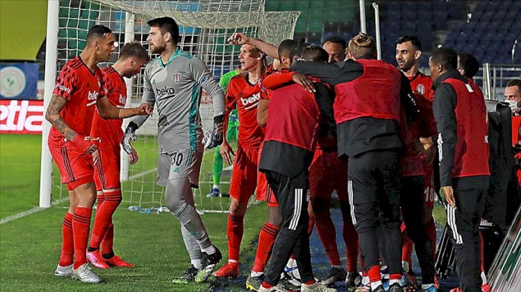 Beş gollü maçta Beşiktaş kazandı