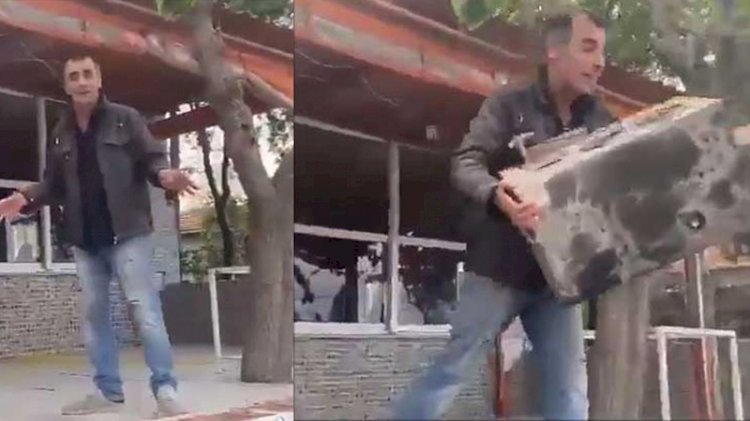 Kahveci çay kazanını fırlatarak isyan etti: 'Aç mısın susuz musun' diye soran yok