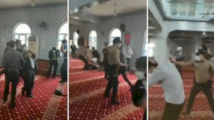 Emniyet'ten 'camide biber gazlı müdahale' açıklaması: Örgütlü provokasyon