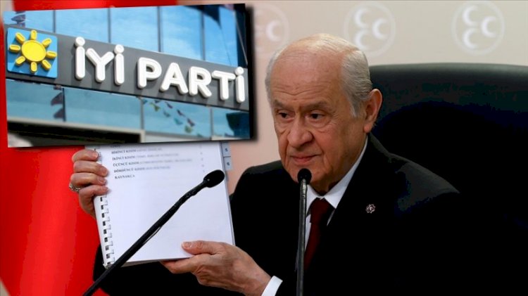 İyi Parti'den Bahçeli'ye: Peşinen ret!