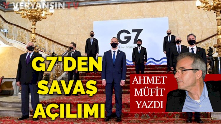 G7'den savaş açılımı