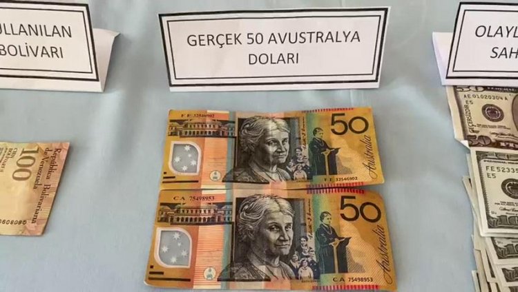 Gazete kağıdını dolar diye sattılar