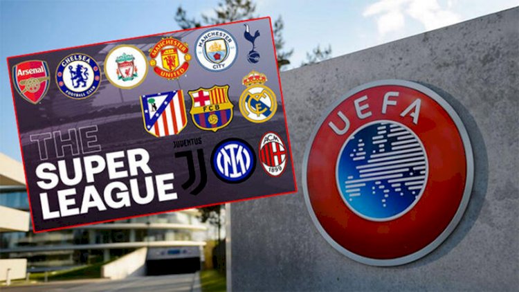 UEFA'dan kulüplere Avrupa Süper Ligi cezası!