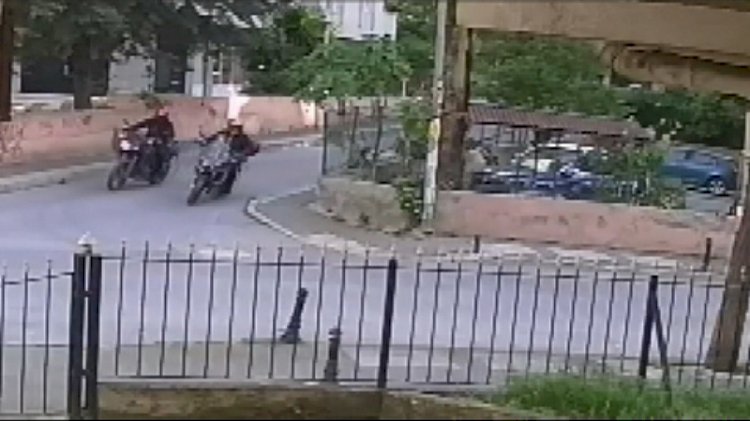 100 bin TL'lik motosikleti 30 saniyede böyle çaldılar