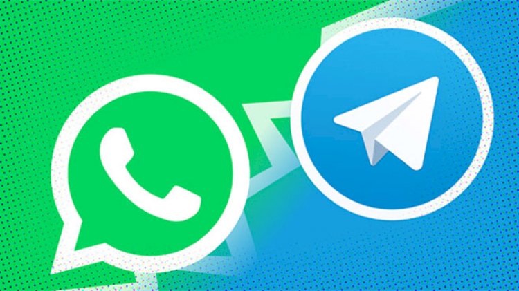 Telegram ve Whatsapp sosyal medyada atıştı