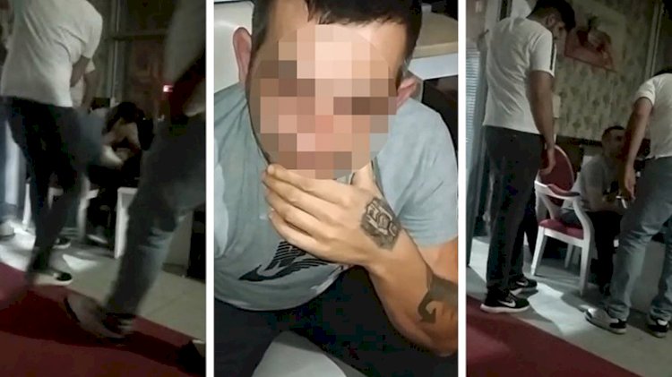 Kadın müşteriyi taciz eden taksiciye taksicilerden meydan dayağı