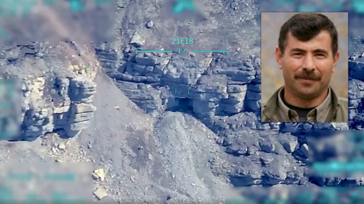 Görüntüler paylaşıldı... PKK'nın Suriye'deki 1 numarası böyle vuruldu