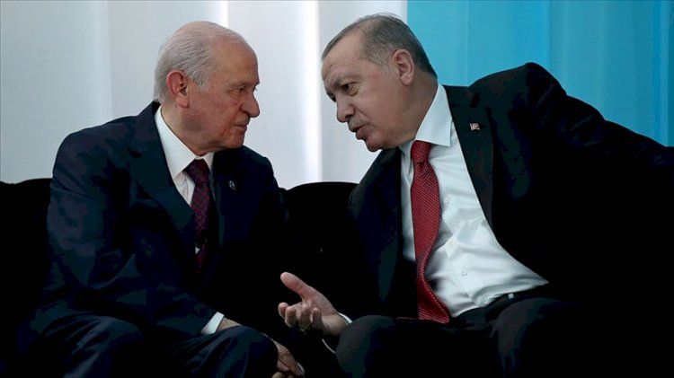 Erdoğan ile Bahçeli arasında sürpriz görüşme