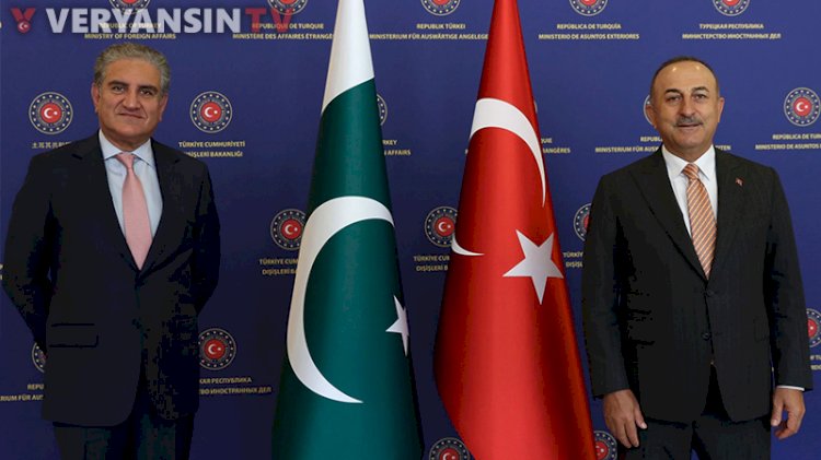 Çavuşoğlu ile Pakistanlı mevkidaşı arasında Filistin görüşmesi