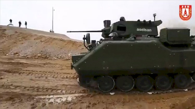 ZMA Modernizasyon Projesi kapsamında üretilen ön prototip sürüş ve atış testlerini başarıyla gerçekleştirdi