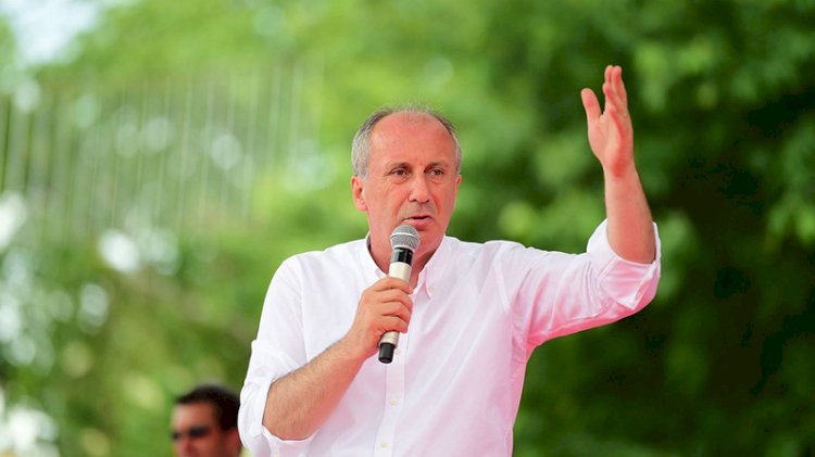 Muharrem İnce'den Erdoğan'a: İn o helikopterden, oradan halk görünmez!