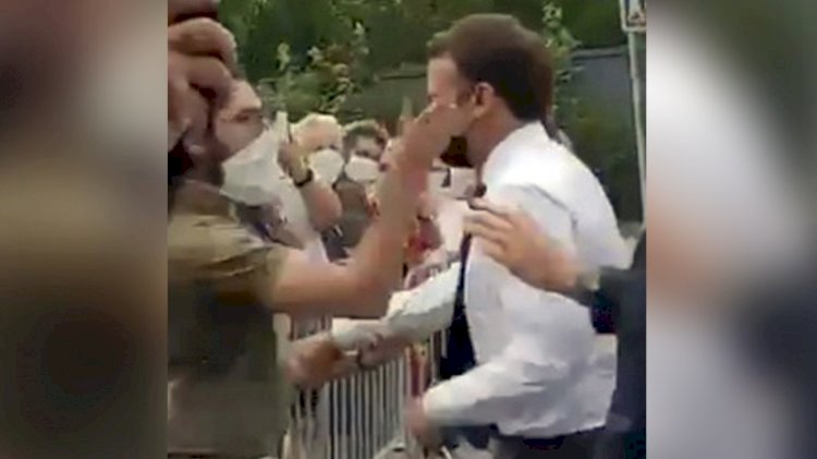 Macron’a tokat atan kişiye verilen ceza belli oldu
