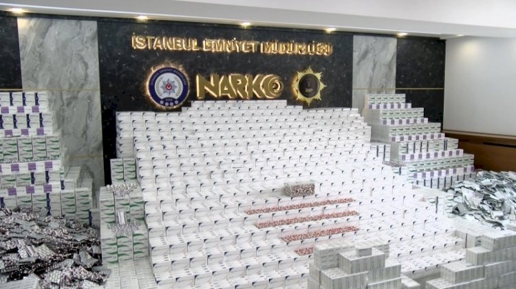 Büyük operasyon: 2 milyon ilaç ele geçirildi