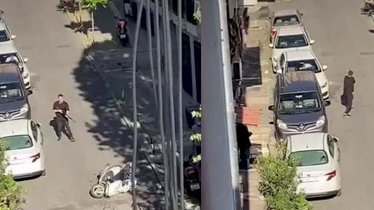 Kızını parka götüren baba ölmüştü... Çatışma anı kamerada