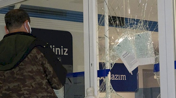 Bankaya giren hırsızların aldıkları para şaşırttı