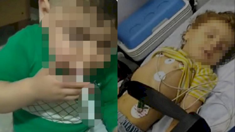 Çocuğuna sigara içirdi, ölmesi için ilaç içirdi