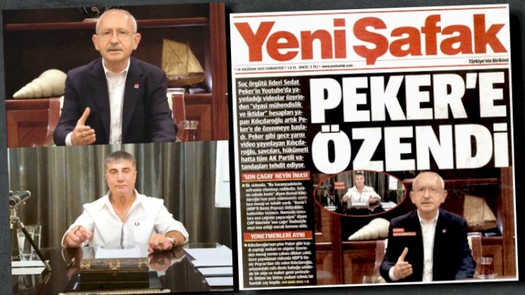 Kılıçdaroğlu'nu Sedat Peker'e benzeten Yeni Şafak videoda 'şifre' aradı!