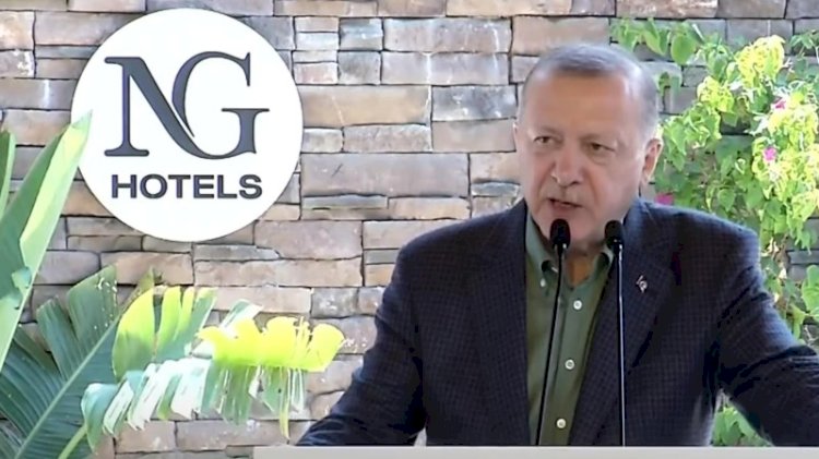 Erdoğan lüks otel açılışında konuştu: İnşallah yeni döneme giriyoruz