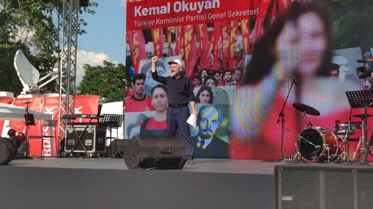 TKP Ankara'da miting yaptı