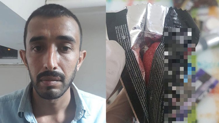 Çikolata ve kek ambalajlarına patlayıcı gizlemiş