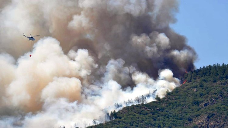 Marmaris'teki büyük yangından acı haber