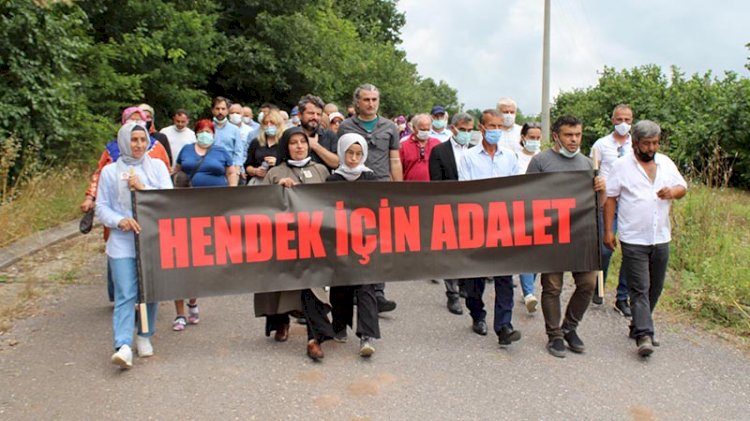 Hendek faciasında hayatını kaybeden işçiler anıldı