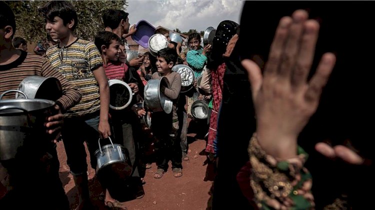 'Her bir dakikada 11 kişi açlıktan ölüyor'