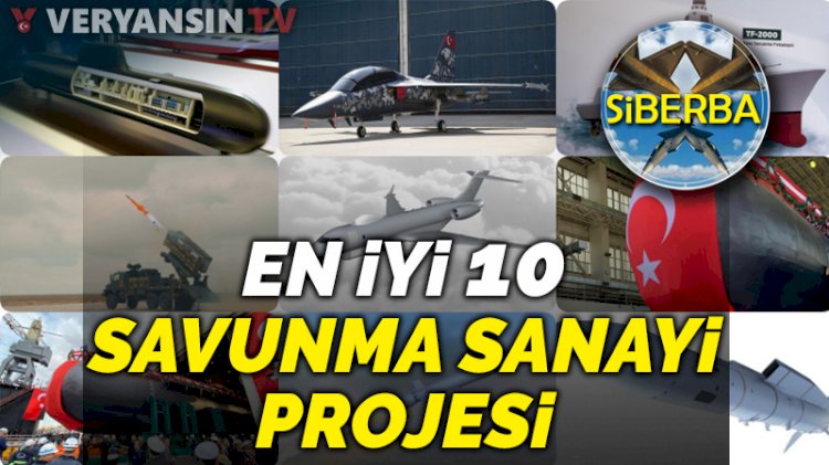 Türk savunma sanayi projeleri - En iyi 10 Türk savunma sanayi projesi