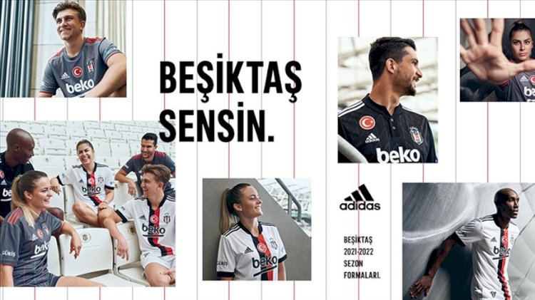 Beşiktaş'ın yeni sezon formaları tanıtıldı