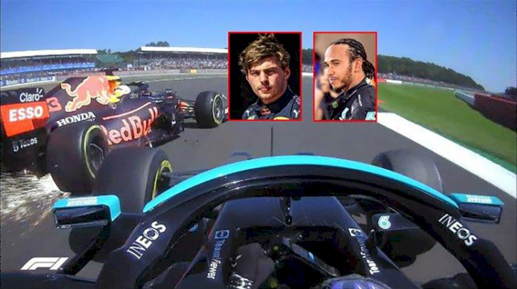 Formula 1’de Hamilton ve Verstappen’den korkutan kaza!