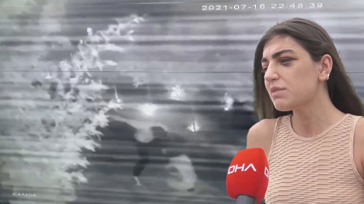 Mankene eski sevgili dehşeti: O anlar kameralara böyle yansıdı