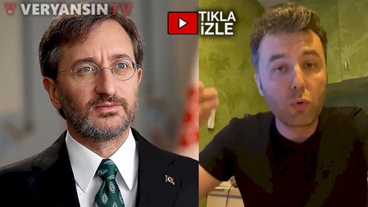 Habertürk sunucusundan Fahrettin Altun’a: Kınıyorum