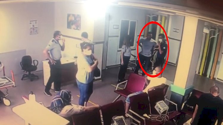 Önce polisten yardım istedi, sonra tabancasını alıp kaçmaya çalıştı