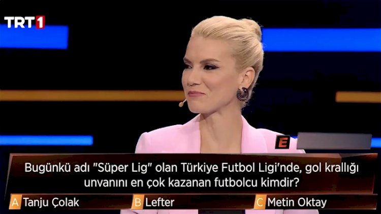 TRT 1'deki 3’te 3 yarışmasında tepki çeken hata