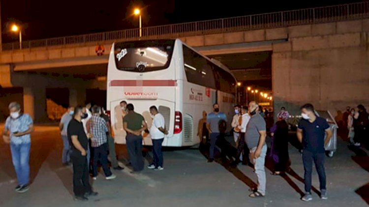 Test sonucu pozitif olan yolcu şehirlerarası otobüste yakalandı