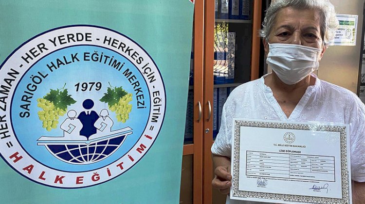 6 torunu olan kadın, 71 yaşında liseden mezun oldu