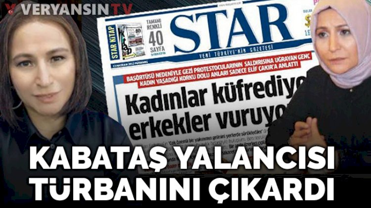 Kabataş yalancısı Elif Çakır türbanını çıkardı