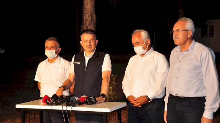 Manavgat'taki yangın kontrol altına alınamadı