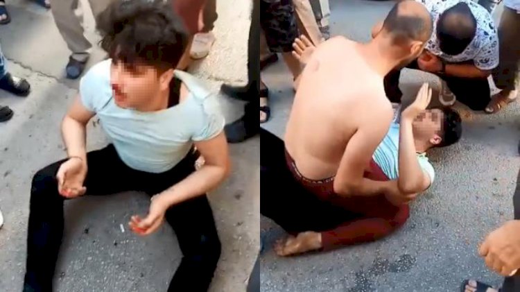 Kızların fotoğraflarını çektiği öne sürülen taciz şüphelisine linç