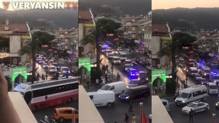 Erdoğan, afet bölgesinde çay dağıttı
