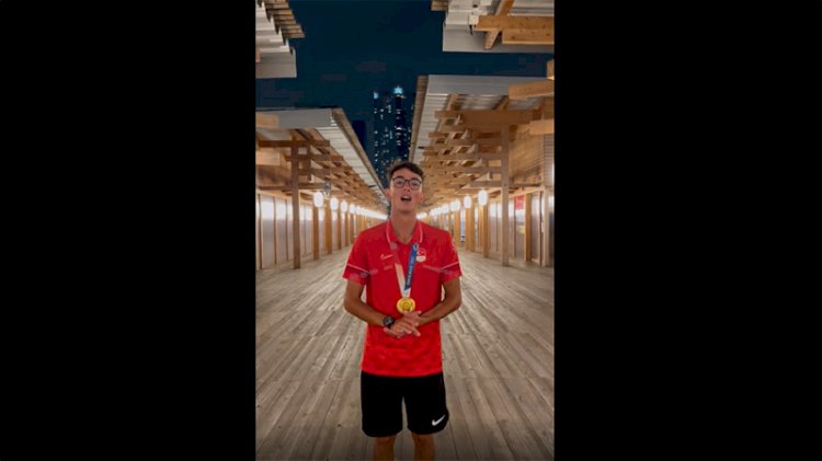 Mete Gazoz'dan Olimpiyatlar'da Altın madalya başarısı sonrası videolu mesaj
