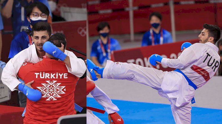 Olimpiyat tarihinde karatedeki ilk madalyamızı Eray Şamdan getirdi!