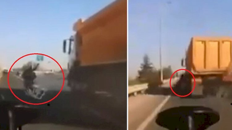 Ölümden dönen motosikletli: Böyle yapacağını hissetsem uyarmazdım