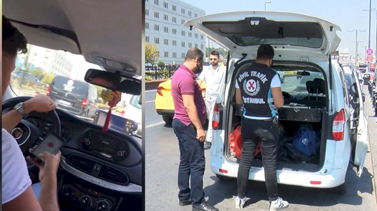 Polisi turist sanan taksici Taksim'den Şişli'ye 500 TL istedi