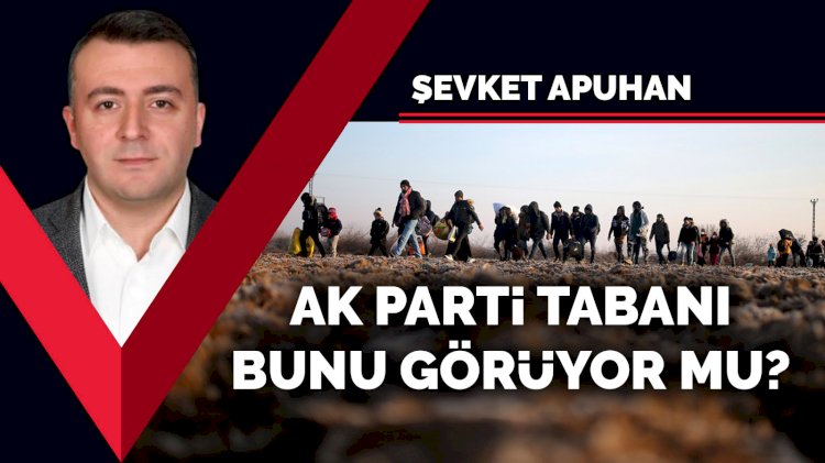 AK Parti tabanı bunu görüyor mu?