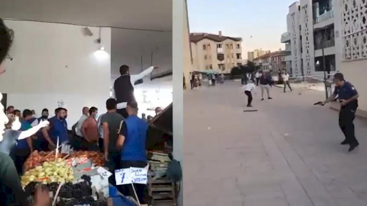 'Ezik şeftali' kavgası: 4 yaralı, 13 gözaltı
