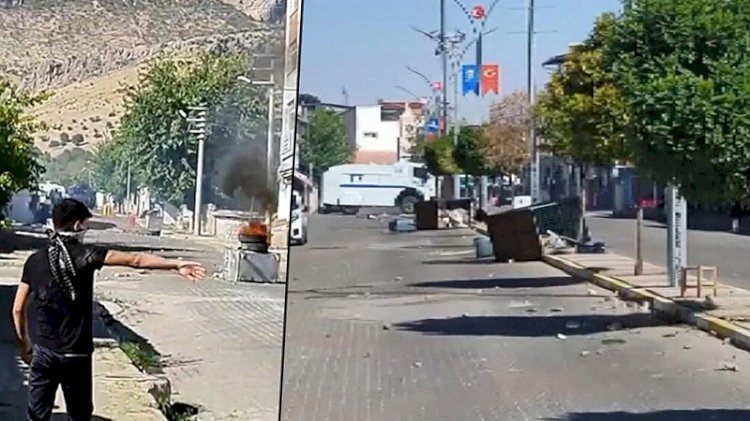 Diyarbakır'da gerginlik! Sokaklar savaş alanına döndü