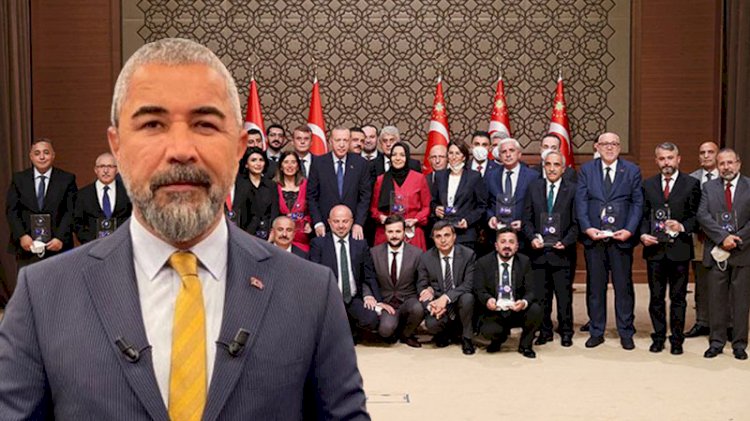 Erdoğan’ın ödül dağıttığı törende Veyis Ateş ayrıntısı
