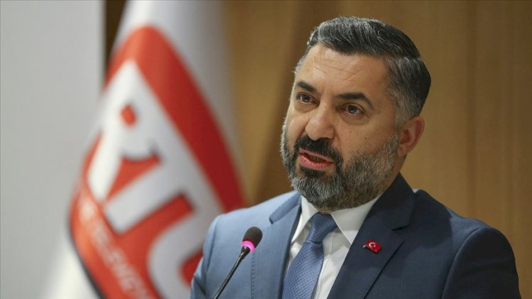 RTÜK Başkanı Ebubekir Şahin'den 'sosyal medya' düzenlemesi açıklaması