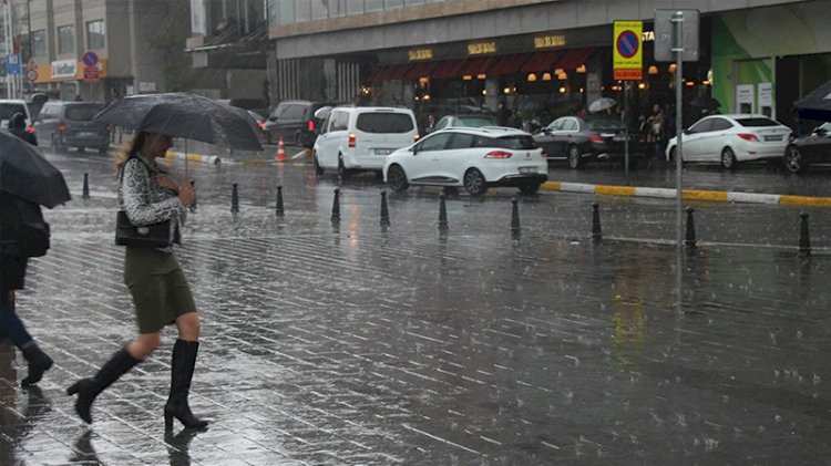 Meteoroloji'den sağanak yağış uyarısı